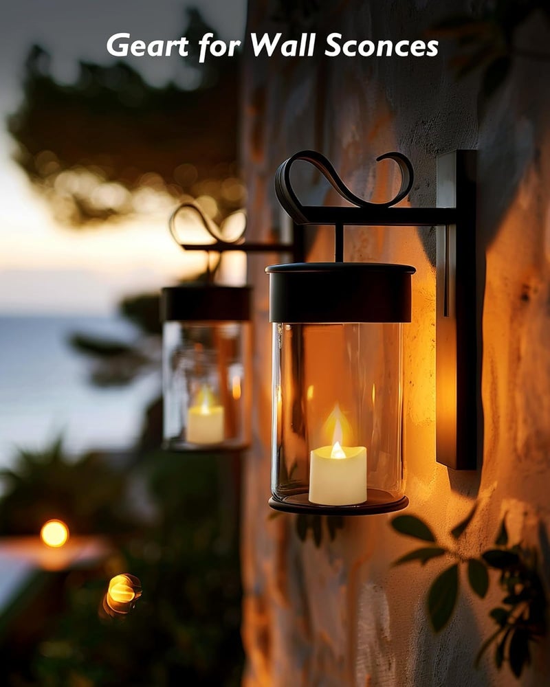 Homemory 50Pack Flameless LED Votive Candles, 200+Hour Lasting Electric Fake Candles, Battery Operated Tealights in Warm White for Wedding, Proposal Anniversary, Romantic Decor (Ivory Base) - Image 4