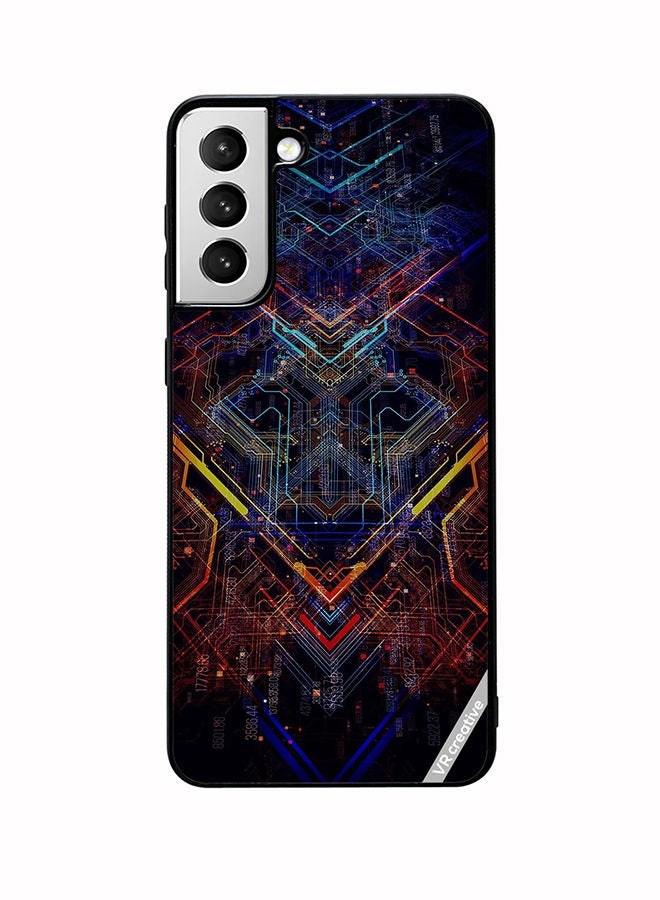 VR CREATIVE Protective Case Cover For Samsung Galaxy S22 5G Multicolor Design - Image 1