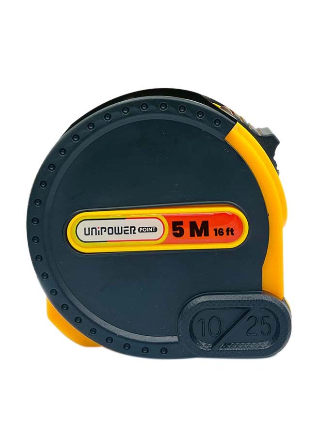 KADRIS Heavy Duty Auto Lock Steel Measure Tape HA-1749, 5 meter Retractable Self Lock Measuring Tape, Easy to Read Measurement in Inch Feet Meters CMS & MMS  - Image 4
