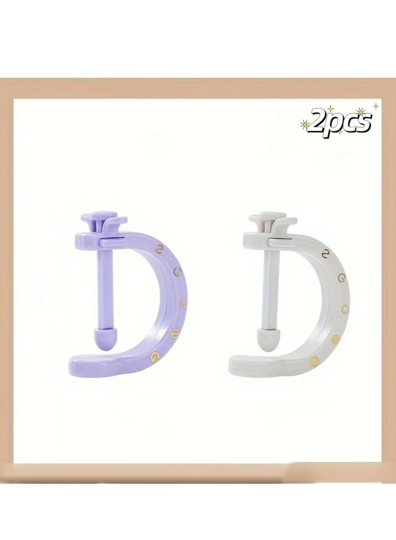 Generic 2pcs Acupuncture Clip Tool - Pressure Point Massage Tool Reflexology Products for Hand Foot Ear Migraine Relief  - Image 1