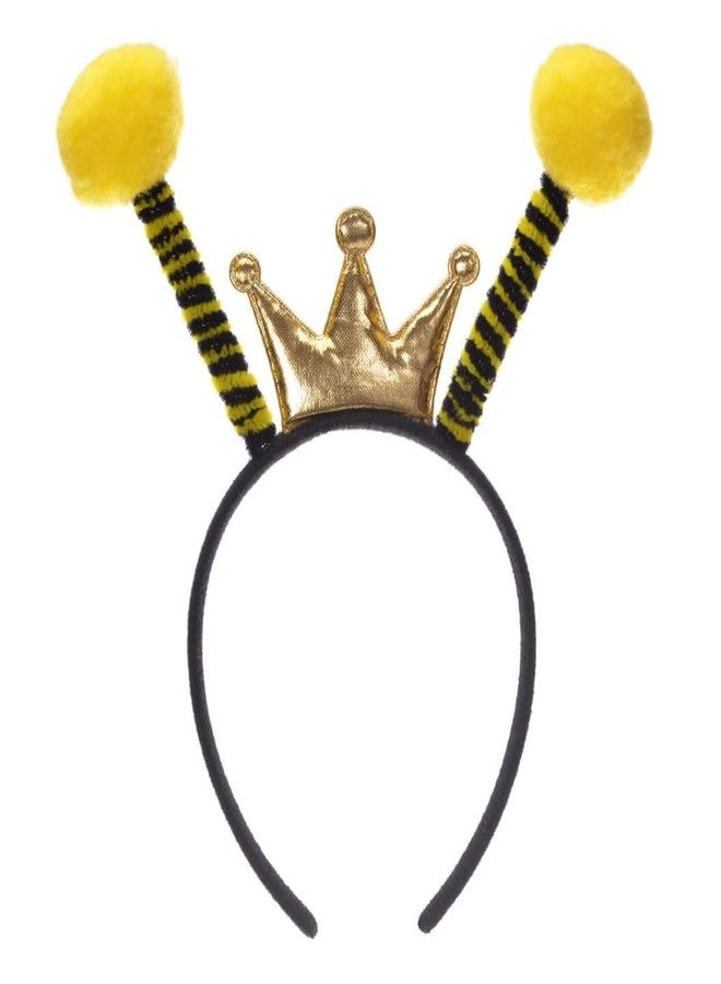 Yilistore Bee Antenna Headbands, Yellow and Black Striped, Crown Design, 2 Pack, Party Costume Accessories for Halloween, Christmas - Image 4