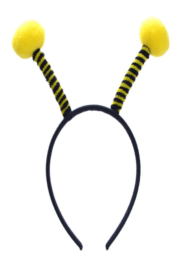 Yilistore Bee Antenna Headbands, Yellow and Black Striped, Crown Design, 2 Pack, Party Costume Accessories for Halloween, Christmas - Image 3