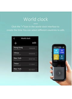 AS SEEN ON TV Instant Two Way Language Translator, T11 Language Translator Voice Device With 2.4 Inch Hd Touch Screen, Portable Instant Voice Translator Support 134 Online Languages And Online Photo Translation  - Image 3