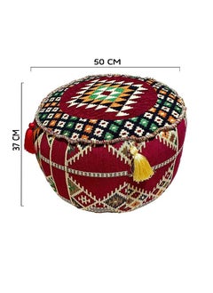 Egypt Antiques Arabic style pouf, different colors, 100% handmade  - Image 3