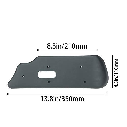 SPORTULI Front Left Driver Side Seat Switch Trim Bezel Panel 88941672 Replacement for 2003-2007 Silverado Sierra Suburban Yukon - Image 2