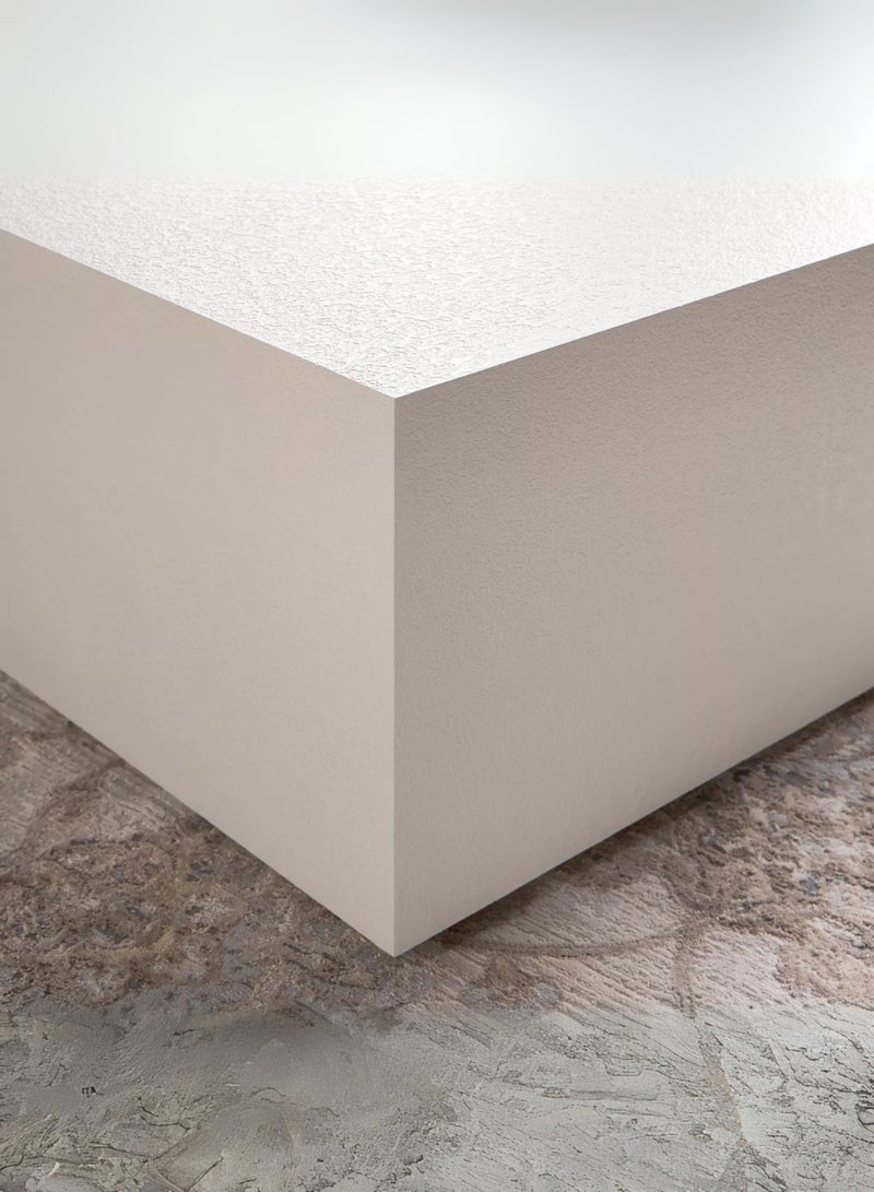 Karnak Mist 2-Piece White Rectangular Coffee Table Set – Modern Minimalist Block Design Center Tables for Living Room, Balcony & Office UAE - Image 5