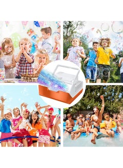 Rally Bubble Machine Automatic Bubble Blower Bubble Toy With Flash Light Indoor And Outdoor Bubble Machine For Parties Wedding Birthday Stage  - Image 5