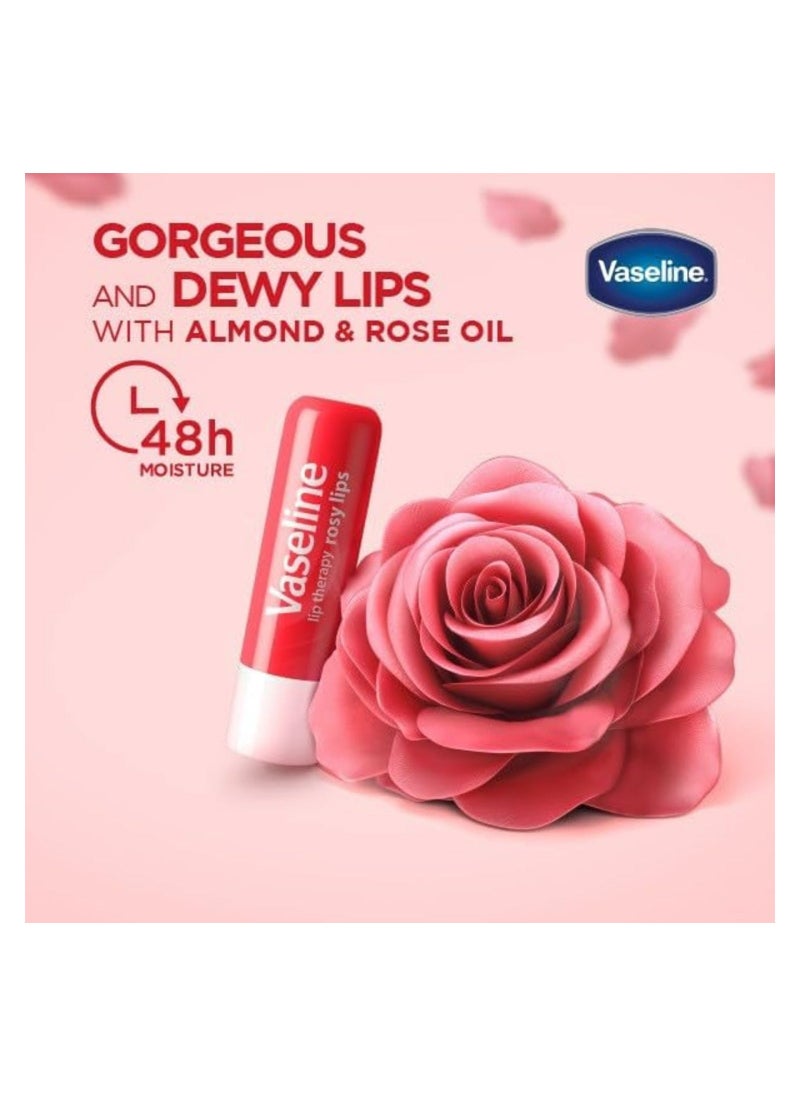 Vaseline Rosy Lips Lip Care 4.8g - Image 3