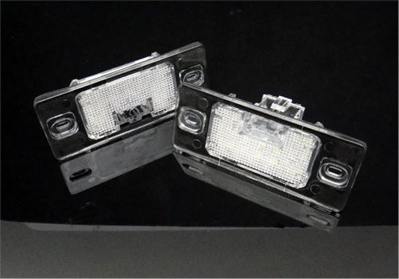 Wivplex 2x LED License Plate Light for Various Car Models - Image 1