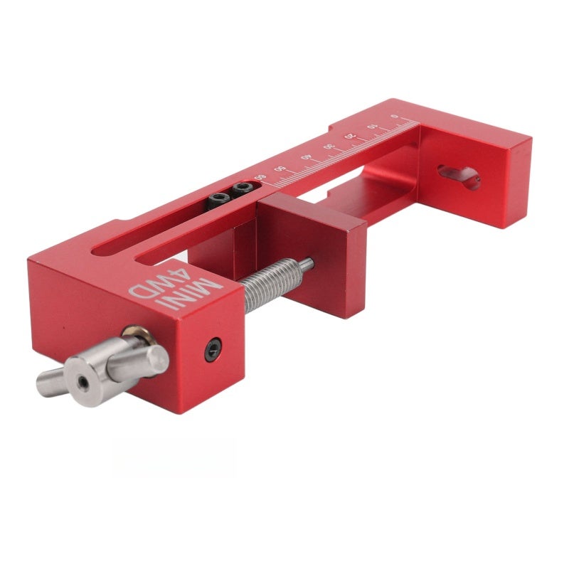RC Tire Installer: Aluminum Alloy Red - Sturdy Portable User Friendly Tire Changer Tool for Mini 4WD RC Racing Enthusiasts & DIY RC Projects - Image 4