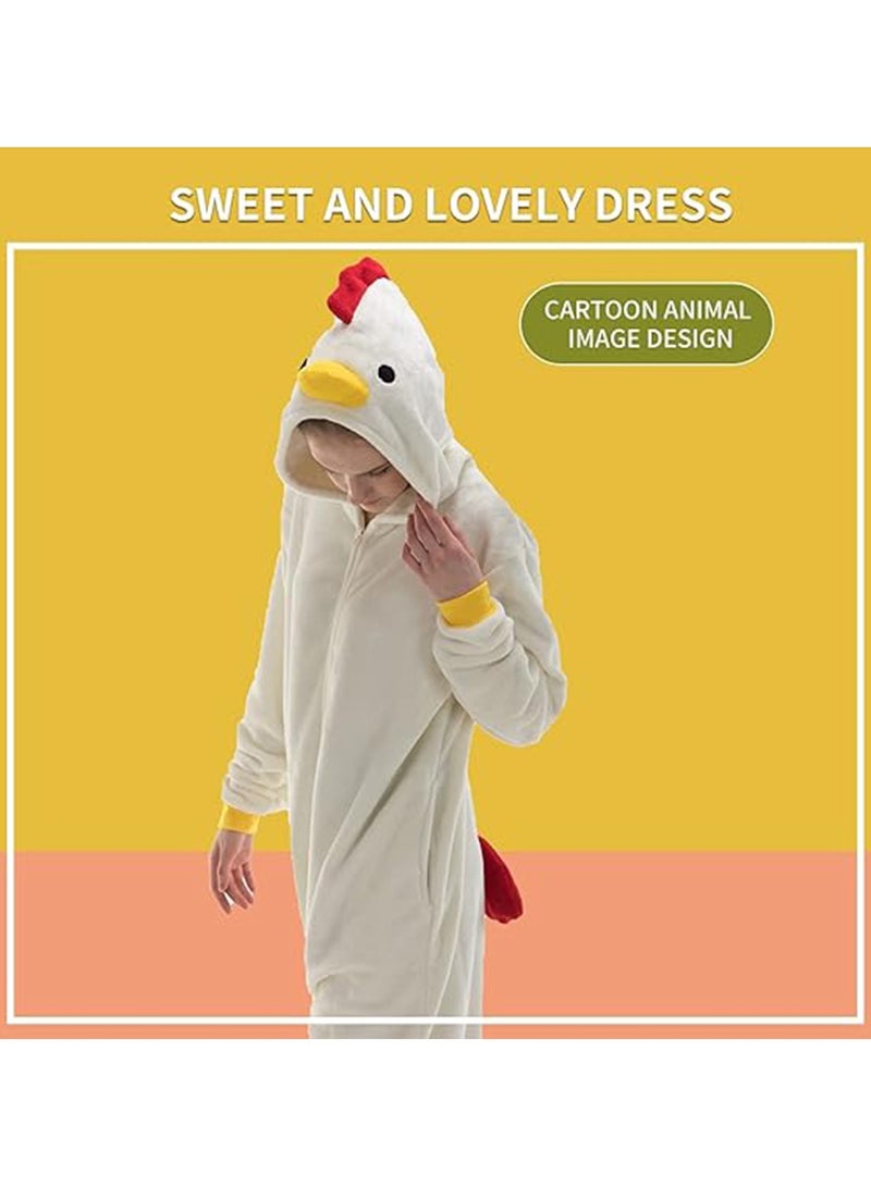Snug Fit Unisex Adult Onesie Pajamas,  Cosplay Animal One Piece Costume Sleepwear Homewear  - Image 3