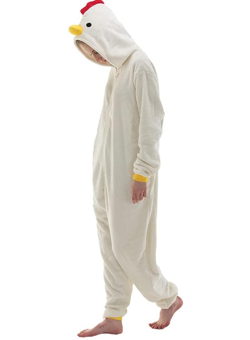 Snug Fit Unisex Adult Onesie Pajamas,  Cosplay Animal One Piece Costume Sleepwear Homewear  - Image 1
