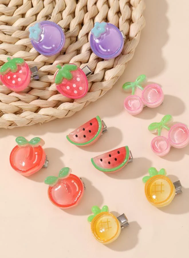 Take Two Pack of 12 - Fruit Hair Clips