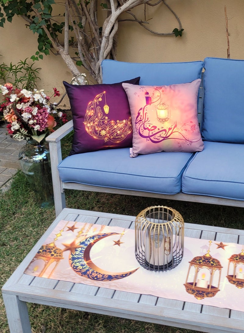 Alwan Set of 2 Ramadan Kareem Cushion Covers - Image 2