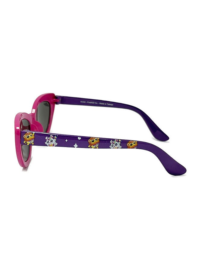 Rainbocorns - Girl's Full Rimmed Cat Eye Sunglasses RC04 - Image 1