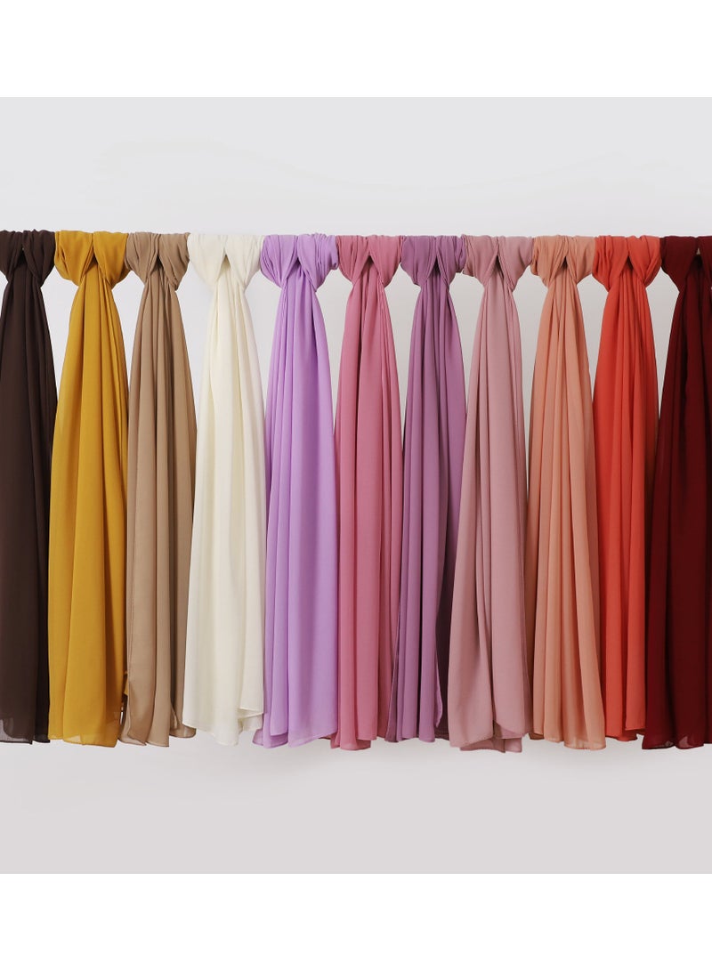 KUYING NewPearl Chiffon Scarf - Image 3