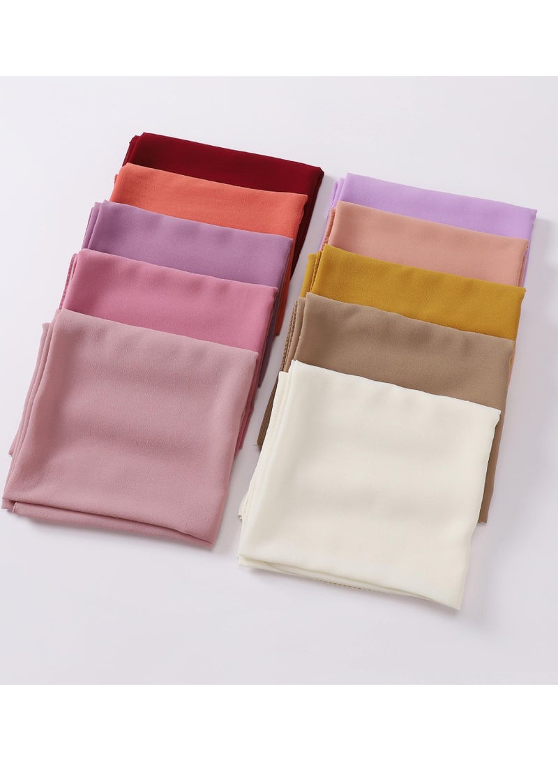 KUYING NewPearl Chiffon Scarf - Image 5