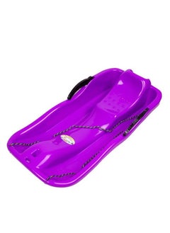 Generic Portable Snow Sleds for Kids Adult Beetle Shaped Round Sand Slider Board Anti-Skid Outdoor Skiing Board Gift  - Image 1