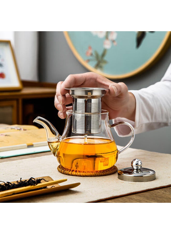 Weimingnuo Glass Teapot Heat-resistant Thickened Filter Tea Kettle Tea Cup Electric Ceramic Stove Tea Maker - Image 1