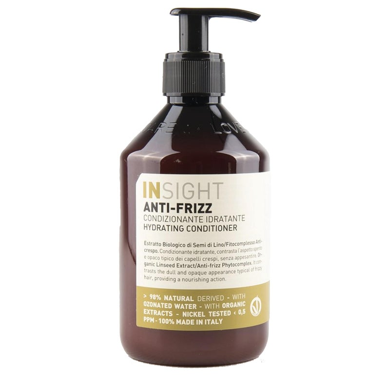 Insight Insight Clean Beauty Anti Frizz Conditioner Hydrating Organic Linseed Extract Vegan 135 fl oz