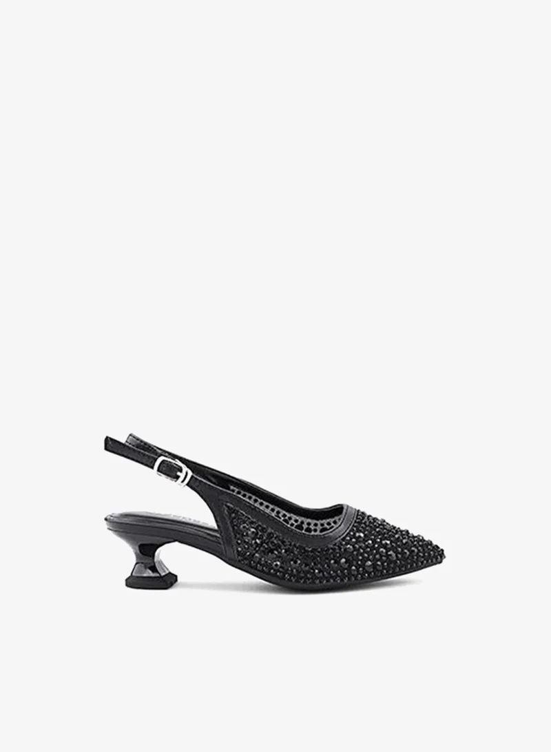 كابلي صنادل كعب بلوك للبنات