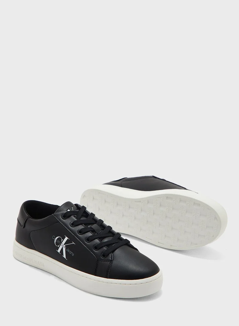 Calvin Klein Jeans Rome Logo Print Low Top Sneakers