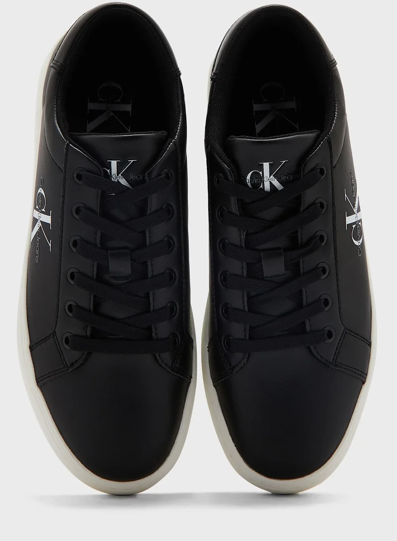 Calvin Klein Jeans Rome Logo Print Low Top Sneakers