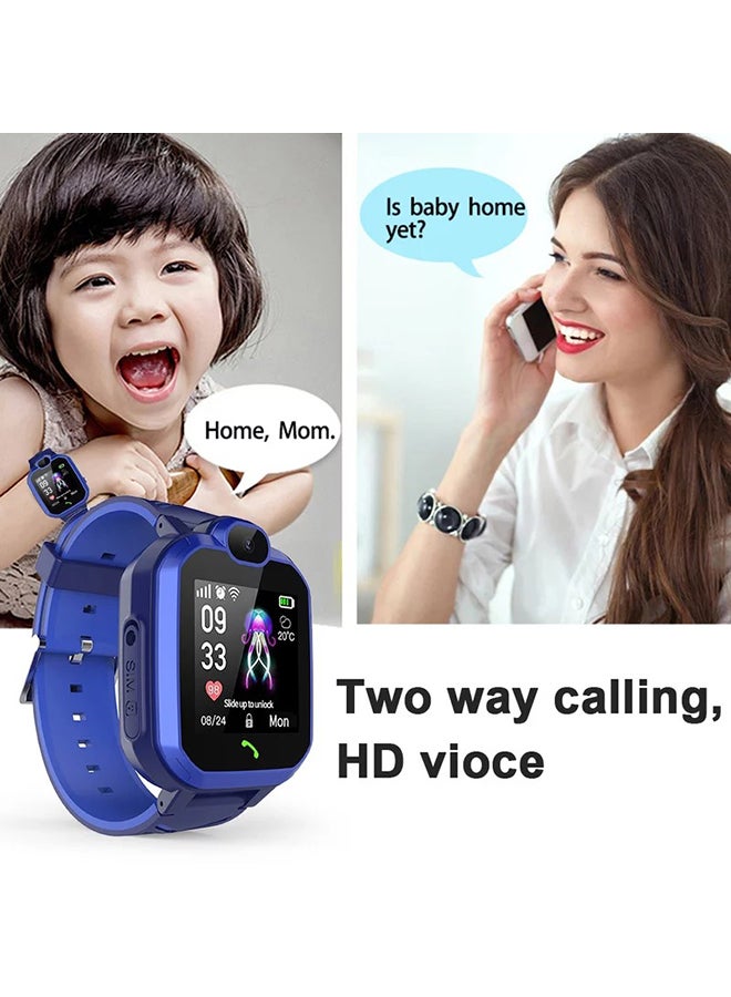 Arabest Kids' Smartwatch,Heart Rate Sleep Monitor,With Alarm Clock/Video Call/Pedometer/Calorie Counter,19 Exercise Modes,Suitable for Gifts for Boys and Girls(Blue)  - Image 3