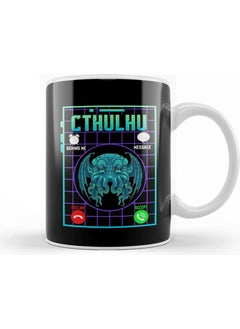 Print Shop Funny The Call Of Cthulhu Dark Occult Goth Pun Mug Porcelain
