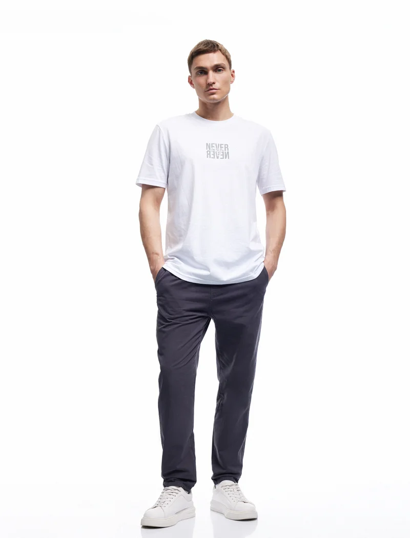 كوتون Gabardine Drawstring Trousers