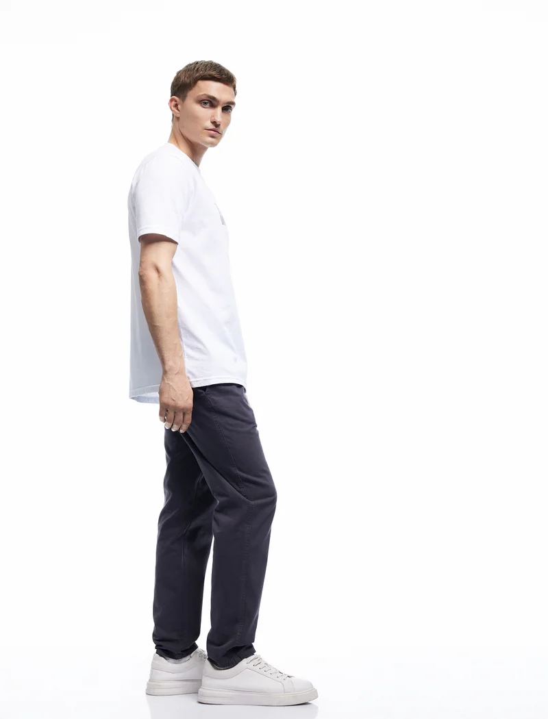 كوتون Gabardine Drawstring Trousers
