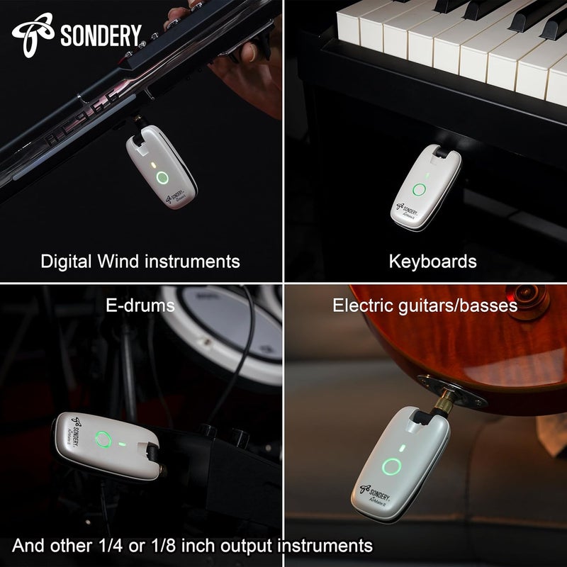 Sondery جهاز إرسال واستقبال لاسلكي للجيتار - Image 3