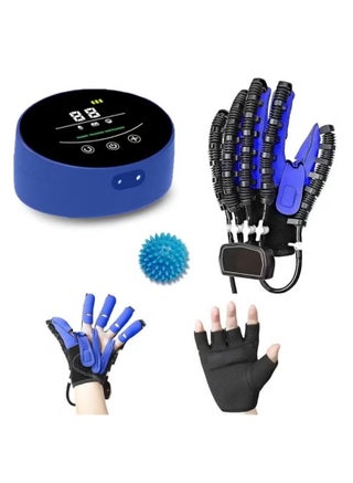 Rehability Robot Gloves Hand Stroke Recovery Equipment Hand Dysfunction Patient Training Device Stroke Hemiplegia Finger Orthosis for Long Term Relief Finger Cramps