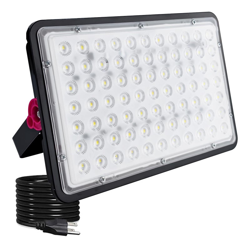 Indmird 200W Led Outdoor FloodLight Exterior Flood Lights Led Stadium Lights Plug in Flood Light for Yard Garden Playground Lawn GaragesBasketball Court Stadium - Image 2