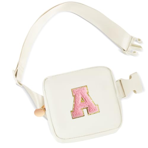 Uygafly Graduation Gift for Teen Girls Kids Daughter Sister - Birthday Gifts for 2 3 4 5 6 7 8 9 10 11 Year Old Girls,Mini Fanny Pack Cute Crossbody Bag Belt Bag Trendy Stuff - Cream,A - Image 1