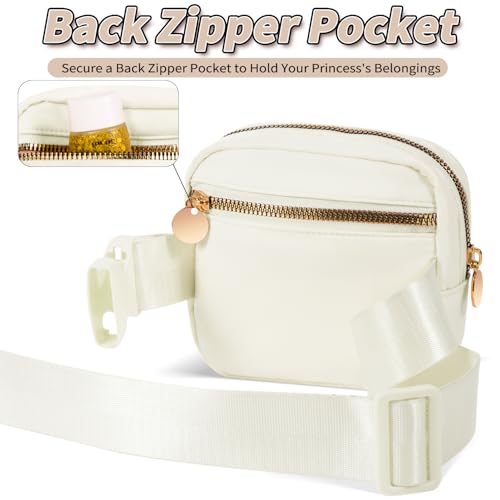 Uygafly Graduation Gift for Teen Girls Kids Daughter Sister - Birthday Gifts for 2 3 4 5 6 7 8 9 10 11 Year Old Girls,Mini Fanny Pack Cute Crossbody Bag Belt Bag Trendy Stuff - Cream,A - Image 4
