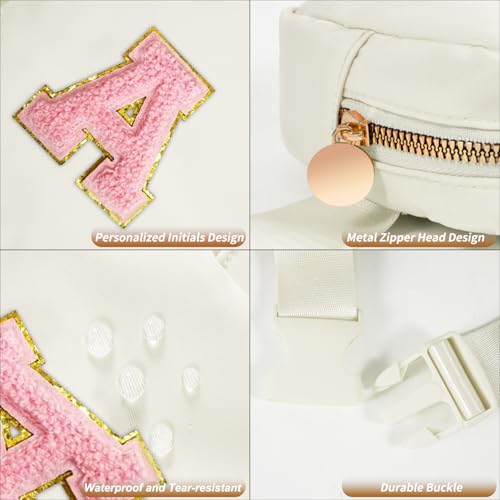 Uygafly Graduation Gift for Teen Girls Kids Daughter Sister - Birthday Gifts for 2 3 4 5 6 7 8 9 10 11 Year Old Girls,Mini Fanny Pack Cute Crossbody Bag Belt Bag Trendy Stuff - Cream,A - Image 5