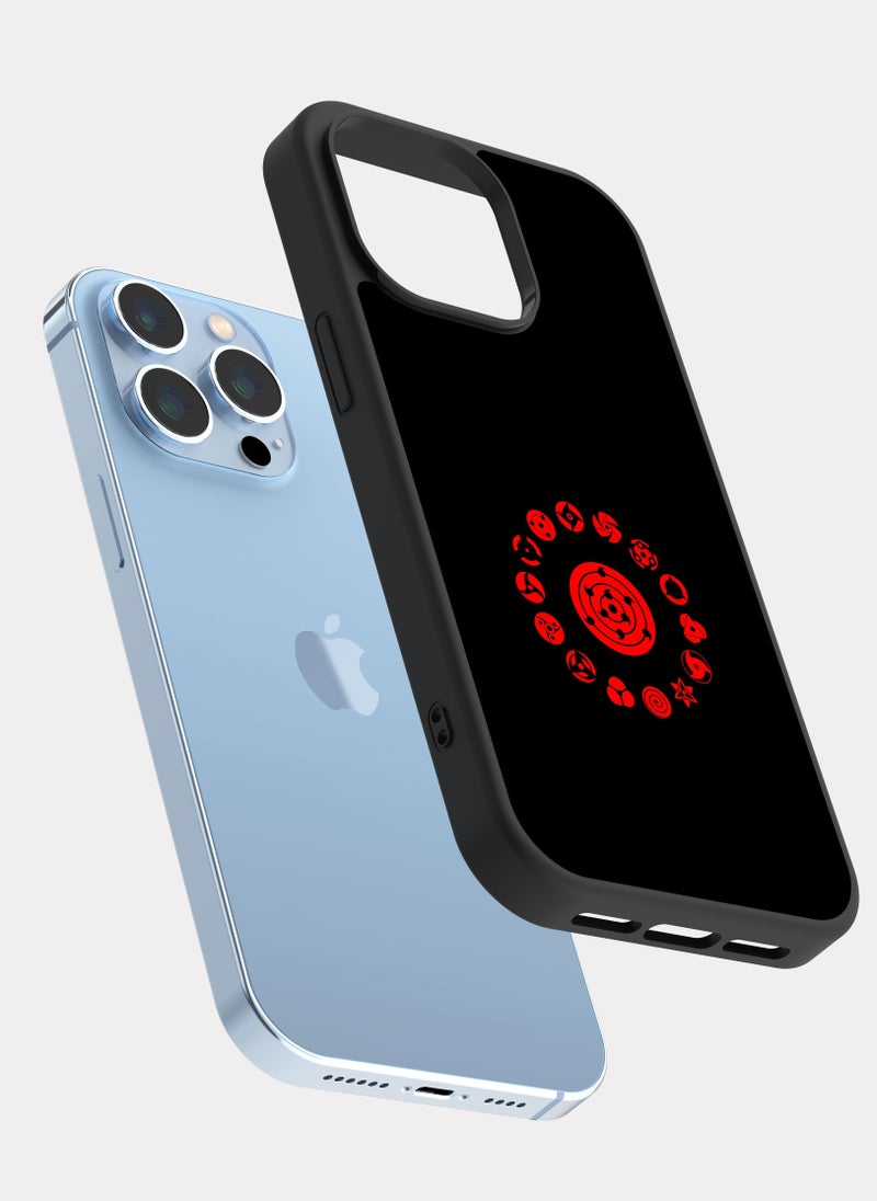 PXLAAT iPhone 13 Pro Max case cover Naruto Sharingan  - Image 2