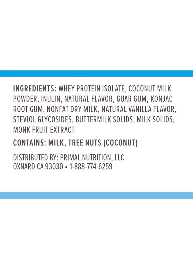 Primal Kitchen Primal Fuel Vanilla Coconut Whey Protein Drink Mix, Gluten and Soy Free, 1.85 Pounds - Image 2