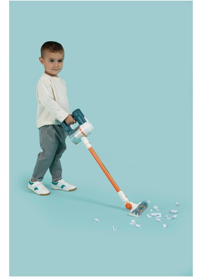 EUREKA KIDS EUREKA KIDS Realistic Wireless Toy Vacuum Cleaner Playset w/ Accessories, Lights and Sounds, Pretend Play Toys, Cleaning Set for Children Aged 3+  - Image 2