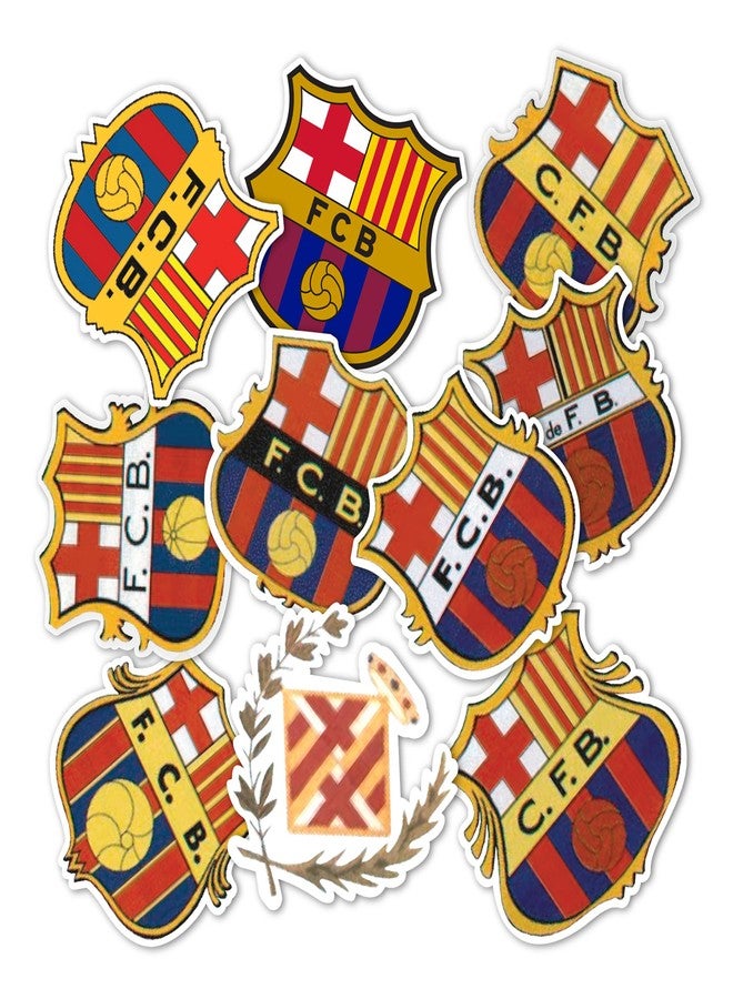 Desert Cactus FC Barcelona Stickers Football Soccer Vinyl Decal Laptop Water Bottle Car Scrapbook Sheet (Type 2-3) - Image 1