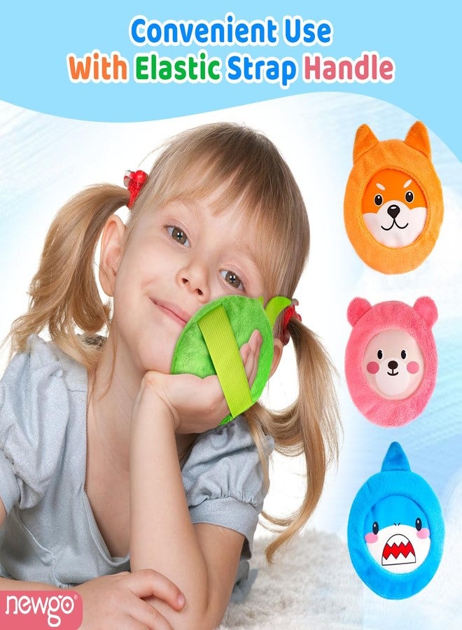 NEWGO Kids Ice Pack for Boo Boos, 4 Pack Hot Cold Packs with 4 Cute Plush Sleeves, Toddler Ice Pack for Kids Injuries, Headache, Wisdom Teeth, Pain Relief - Image 5