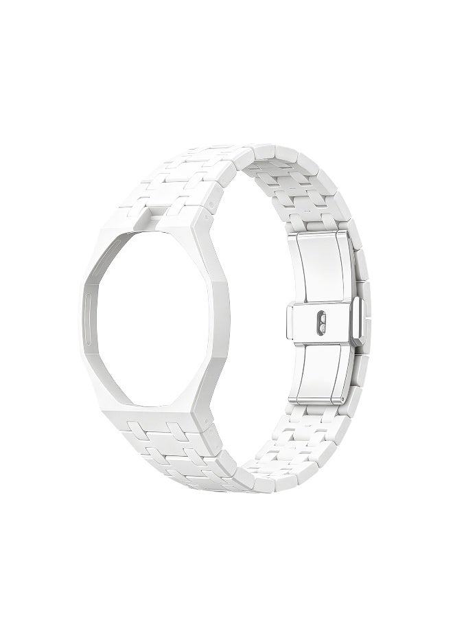 حزام ساعة سيراميك متوافق مع ساعة AP x Swatch Royal Pop – حزام بديل مقاوم للماء بتصميم تاج عند موضع الساعة 12 - Image 5
