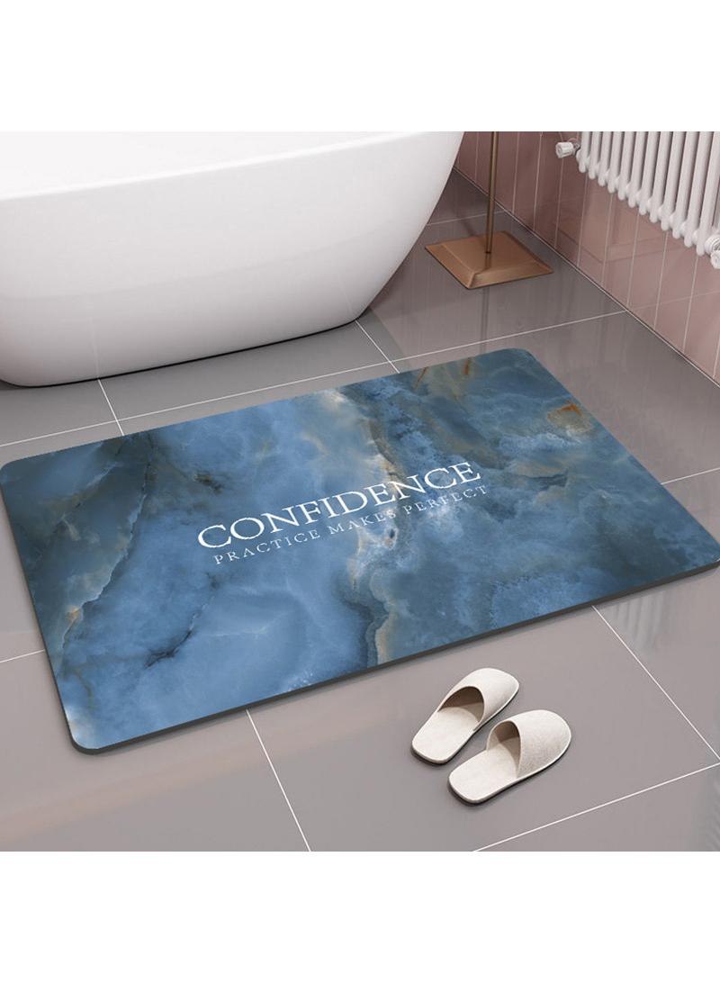 Diatom Bath Mats,Anti-Slip Bathroom Floor Mats and Quick Dry Bath Rug,Super Absorbent Bathtub Mat with Non-Slip,Thickened,Soft, Easier Clean Carpet