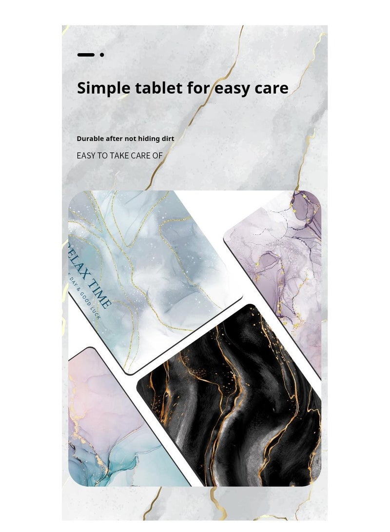 Diatom Bath Mats,Anti-Slip Bathroom Floor Mats and Quick Dry Bath Rug,Super Absorbent Bathtub Mat with Non-Slip,Thickened,Soft, Easier Clean Carpet