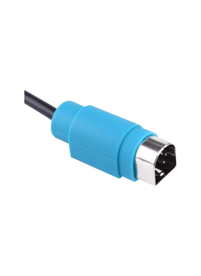 WYBOT - AUX Input Cable, Audio AUX Input Cable Fullspeed to Mini Jack Adapter for Alpine CDA-9852/E CDA-9856/E CDA-9857/E CDE-9871/R/RR CDE-9873/E/RB CDA-9883/E/R CDE-9885/R - Image 1