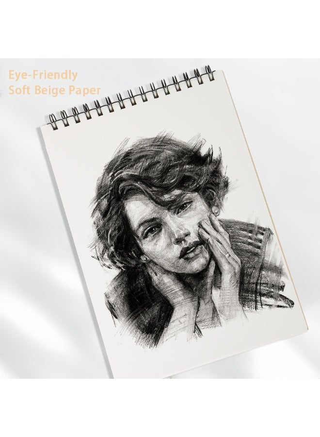 Keep Smiling-Sketchbook Hardcover 35 Sheets size A4/150gsm - Image 3