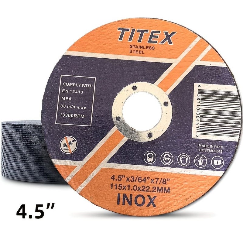 5 Piece Emery Grit Ultra Thin Grinding Wheel Disc for Metal Stainless Steel - Image 5