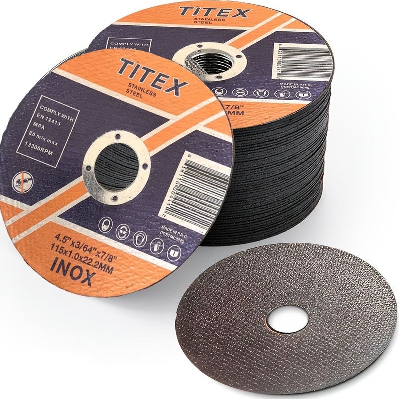 5 Piece Emery Grit Ultra Thin Grinding Wheel Disc for Metal Stainless Steel - Image 4
