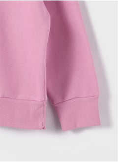 LC WAIKIKI Crew Neck Long Sleeve Printed Girl's Sweatshirt  - Image 3